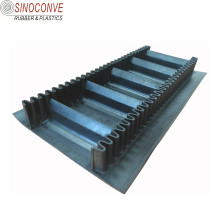 Sorting vertical Corrugated wave conveyor belt